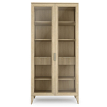 Витрина стеклянная 2-х дверная с ящиками и 5-ю полками Harper Line варинант исполнения - 2 | Loft Concept в Липецке