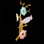 Бра с цветочным декором и птичкой Miscellaneous herbs варинант исполнения - 2 | Loft Concept в Липецке