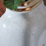 Ваза с золотисто-белыми фрагментами Faces of Imagination варинант исполнения - 10 | Loft Concept в Липецке