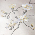 Обои Magnolia Canopy Colourway SC-288 on Natural Mica metallic silk варинант исполнения - 1 | Loft Concept в Липецке