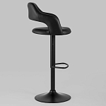 Барный стул черного цвета Strohach варинант исполнения - 2 | Loft Concept в Липецке