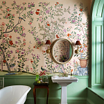 Обои ручная роспись Houghton Edo Blush варинант исполнения - 1 | Loft Concept в Липецке