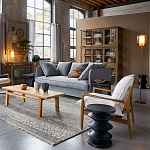 Фигурный приставной столик черного цвета AMORPHOUS варинант исполнения - 6 | Loft Concept в Липецке