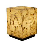 Торшер прямоугольный из натурального камня Calcite Geometry варинант исполнения - 6 | Loft Concept в Липецке