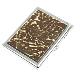 Портсигар с газовой зажигалкой из натурального камня Офит Благородный Stone Cigarettes Cases варинант исполнения - 1 | Loft Concept в Липецке