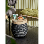 Приставной столик с фактурой под натуральное дерево Immortality варинант исполнения - 4 | Loft Concept в Липецке