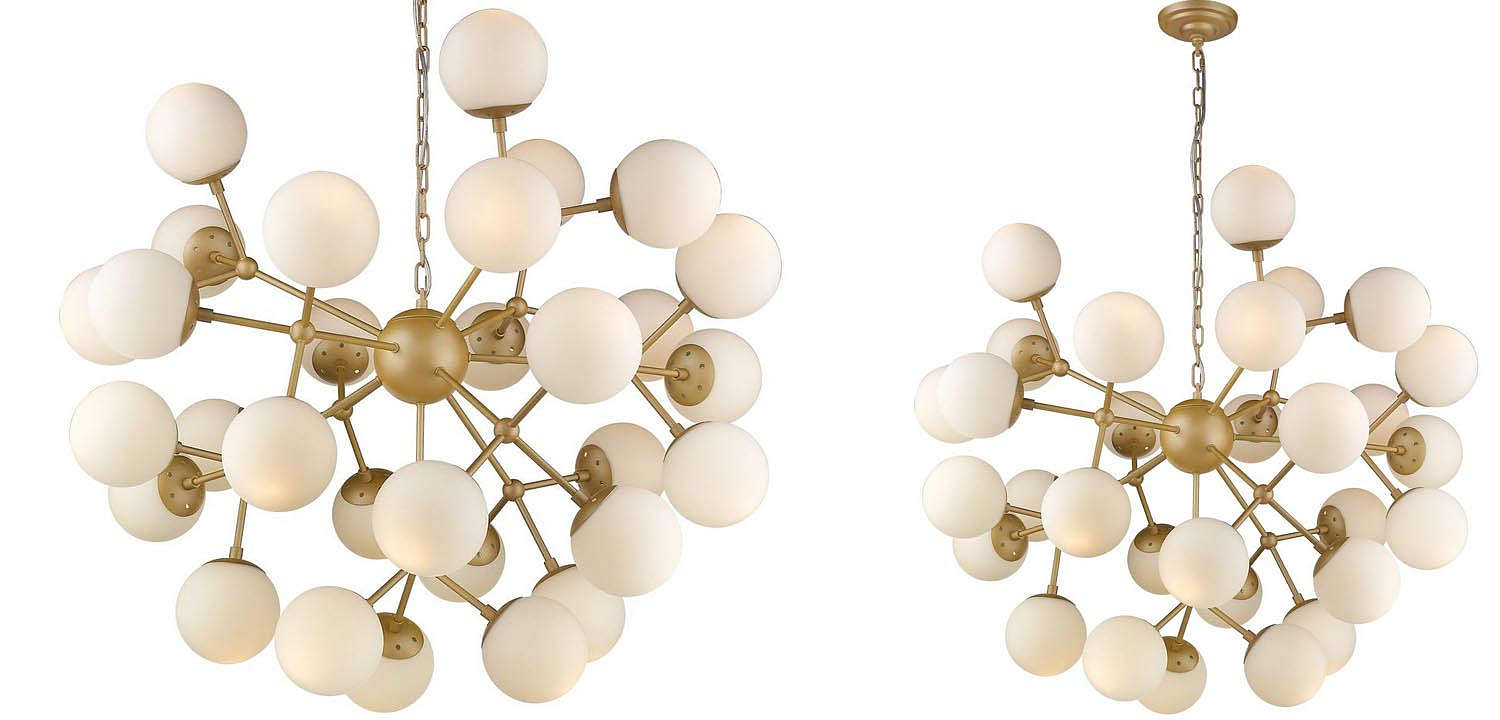 Люстра Berries Chandelier white matt 90 Люстра Berries Chandelier white matt 90 - Loft-Concept в Липецке
