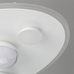 Потолочный светильник овальной формы белого цвета с 7-ю лампами Lunar Pebbles варинант исполнения - 9 | Loft Concept в Липецке