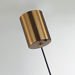 Подвесной светильник с шарообразным плафоном из белого алебастра Cryptocrystalline Stone варинант исполнения - 4 | Loft Concept в Липецке