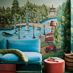 Обои ручная роспись Little London Jubilee Colourway варинант исполнения - 3 | Loft Concept в Липецке