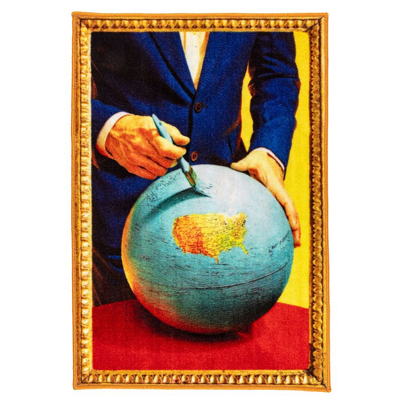 Коврик Seletti Globe Мульти Коврик Seletti Globe Мульти в Липецке | Loft Concept