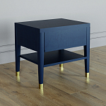 Прикроватная тумбочка с ящиком Elsa Dreams Blue варинант исполнения - 4 | Loft Concept в Липецке