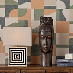 Настольная лампа с квадратным основанием и прямоугольным абажуром Neat Lines варинант исполнения - 5 | Loft Concept в Липецке