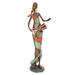 Фигурка негритянка с барабаном Ethno girl варинант исполнения - 1 | Loft Concept в Липецке