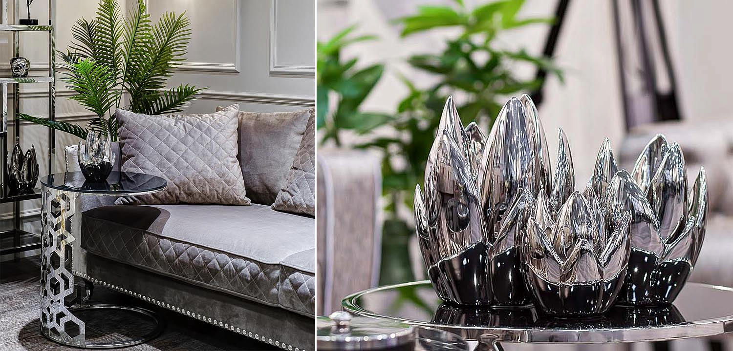 Подсвечник Solange silver Подсвечник Solange silver - Loft-Concept в Липецке