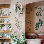 Обои ручная роспись Botanical Studies Cutter colourway варинант исполнения - 3 | Loft Concept в Липецке