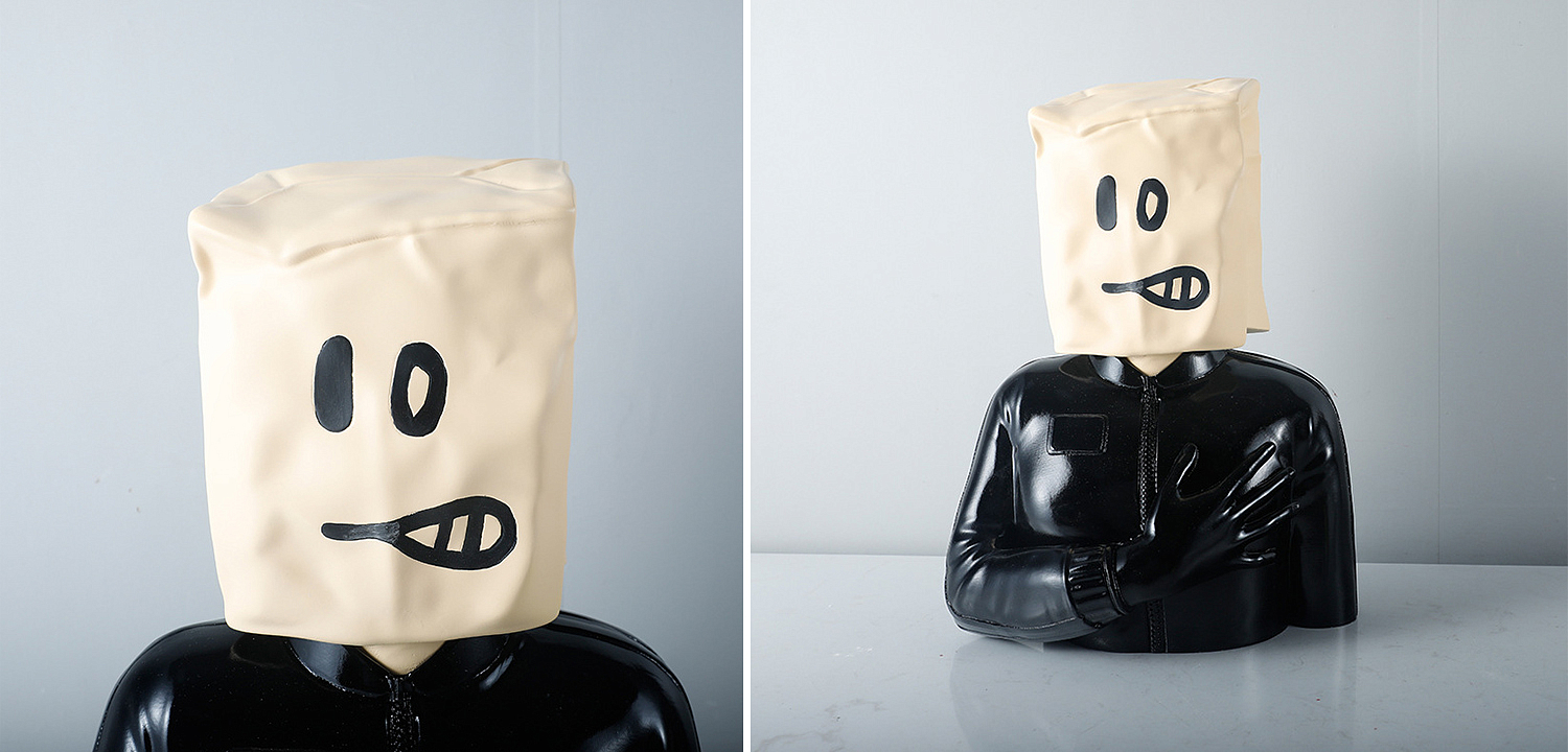 Статуэтка Banksy Package on Head Статуэтка Banksy Package on Head - Loft-Concept в Липецке