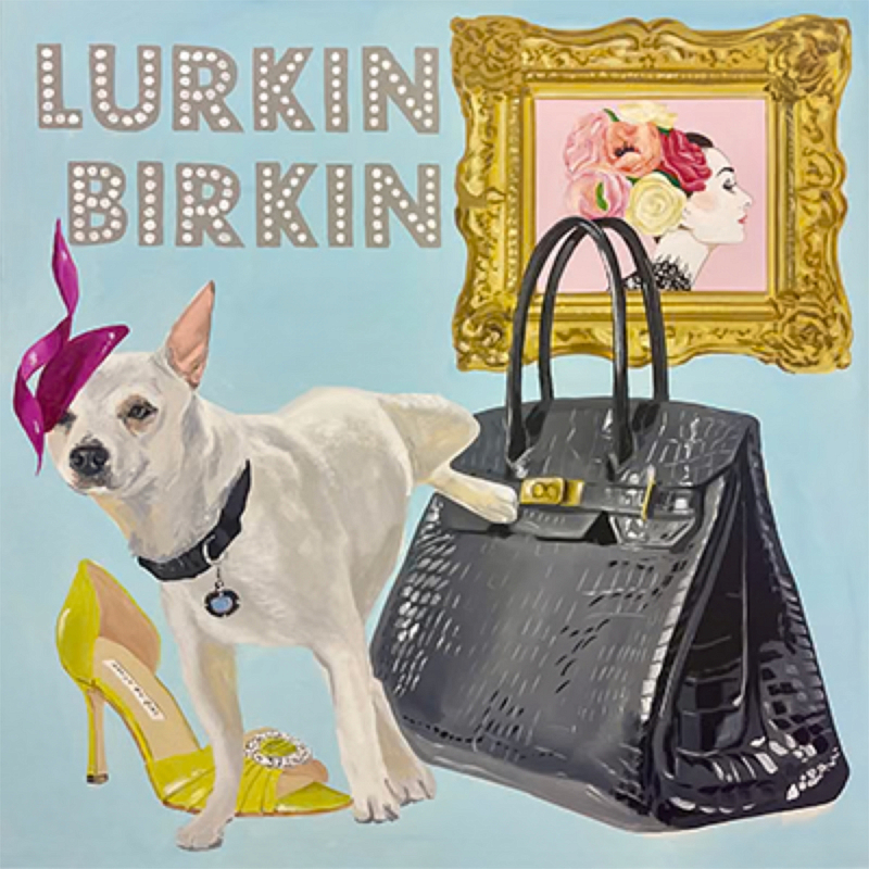 Картина Lurkin Birkin Мульти Картина Lurkin Birkin Мульти в Липецке | Loft Concept