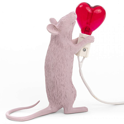Настольная лампа Seletti Mouse Step Love USB Настольная лампа Seletti Mouse Step Love USB