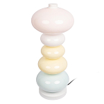 Настольная лампа из стеклянных сфер в пастельных тонах Высота 48 см Pastel Lunaria варинант исполнения - 2 | Loft Concept в Липецке