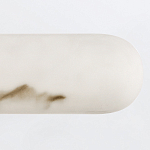 Бра для ванных комнат вертикальное с вытянутым плафоном из алебастра Hinkley варинант исполнения - 5 | Loft Concept в Липецке