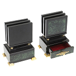 Настольный письменный набор из нефрита в подарочной коробке Victorious варинант исполнения - 11 | Loft Concept в Липецке