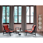 Дизайнерское кресло с подлокотниками из массива дерева Gio Ponti D.156.3 Armchair варинант исполнения - 3 | Loft Concept в Липецке