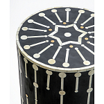 Дизайнерские приставной столик с инкрустацией Mandika Bone Inlay Stool варинант исполнения - 1 | Loft Concept в Липецке