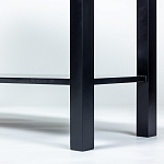 Черная консоль с выдвижными ящиками Monica варинант исполнения - 4 | Loft Concept в Липецке