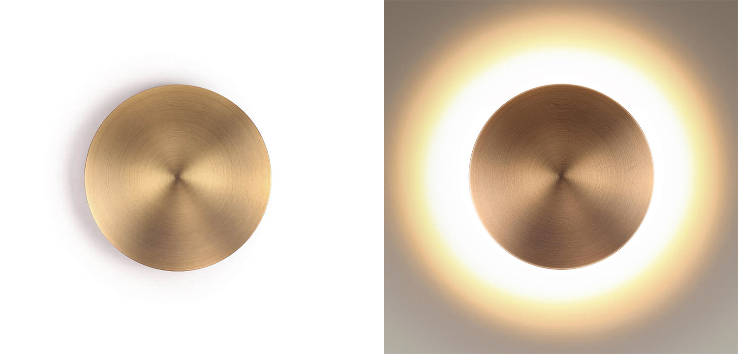Бра Disco Piatto Bronze Sconce Бра Disco Piatto Bronze Sconce - Loft-Concept в Липецке