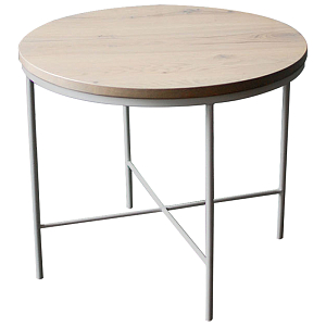 Кофейный стол Nava White Industrial Metal Rust Coffee Table