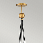 Подвесной светильник с шестью прозрачными стеклянными шарообразными плафонами Hinkley варинант исполнения - 5 | Loft Concept в Липецке