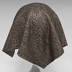 Мебельная ткань Шенилл коричневый цвет 138 см T4-41 варинант исполнения - 4 | Loft Concept в Липецке