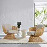 Приставной столик белого цвета Bead варинант исполнения - 4 | Loft Concept в Липецке