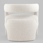 Кресло дизайнерское для лаунж зоны жемчужного цвета Pearl Lounge варинант исполнения - 7 | Loft Concept в Липецке