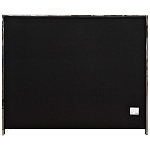 Кровать двуспальная серая с высоким мягким изголовьем Heart of the Bedroom варинант исполнения - 4 | Loft Concept в Липецке