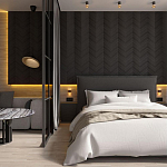 Гипсовая 3D панель с принтографией PE-08 варинант исполнения - 1 | Loft Concept в Липецке