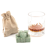 Камни для охлаждения виски из натурального камня жадеит Natural Stone Cube варинант исполнения - 5 | Loft Concept в Липецке