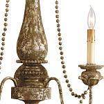 Бра состаренное с нитями из бусин Aged Silhouette варинант исполнения - 1 | Loft Concept в Липецке