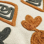 Подушка декоративная с вышивкой и кисточками Divine Abstractions варинант исполнения - 2 | Loft Concept в Липецке