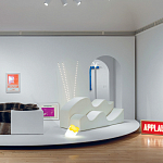 Настольная дизайнерская лампа Poltronova Passiflora Yellow Table Lamp варинант исполнения - 10 | Loft Concept в Липецке