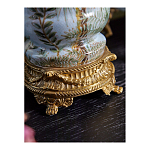 Ваза из фарфора с бронзовыми элементами Tropical Garden варинант исполнения - 9 | Loft Concept в Липецке