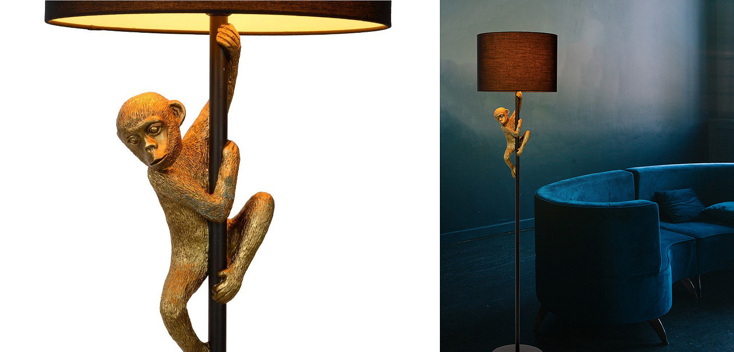 Торшер Climbing Monkey floor lamp Торшер Climbing Monkey floor lamp - Loft-Concept в Липецке