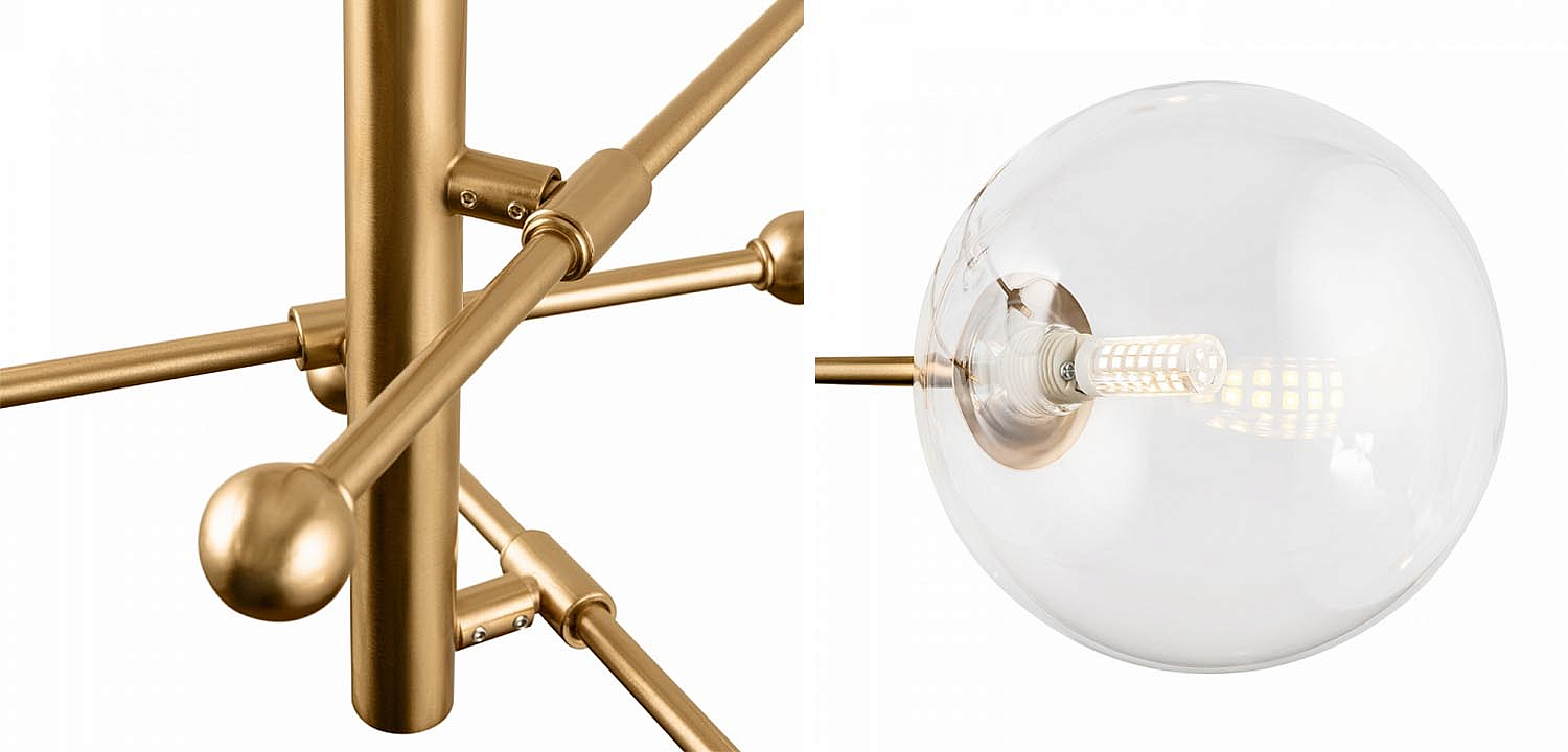 Люстра Gallotti & Radice Bronze 6 Люстра Gallotti & Radice Bronze 6 - Loft-Concept в Липецке