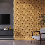 Гипсовая 3D панель с принтографией PM-49 варинант исполнения - 1 | Loft Concept в Липецке