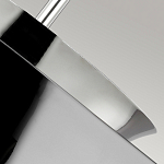 Подвесной светильник с широким многоярусным металлическим плафоном цвета никель в современном стиле Feiss варинант исполнения - 3 | Loft Concept в Липецке