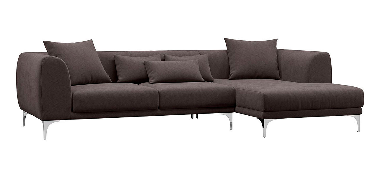 Диван коричневый угловой Брайан Brian Collection Диван коричневый угловой Брайан Brian Collection - Loft-Concept в Липецке