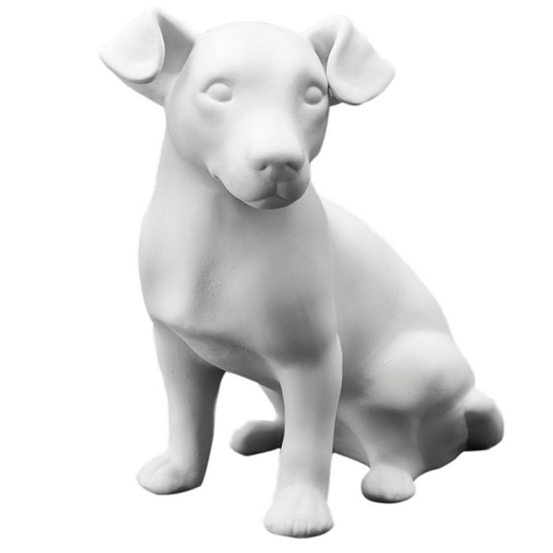 Статуэтка Jack Russel Bisc. Белый в Липецке | Loft Concept 