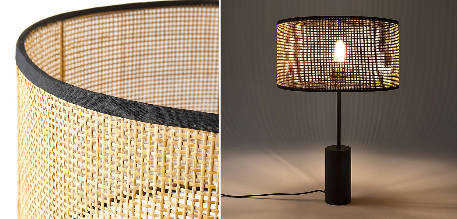 Настольная лампа Solvei Wicker Table lamp Настольная лампа Solvei Wicker Table lamp - Loft-Concept в Липецке