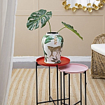 Ваза из фарфора с ручной росписью Leopard Collection  варинант исполнения - 6 | Loft Concept в Липецке